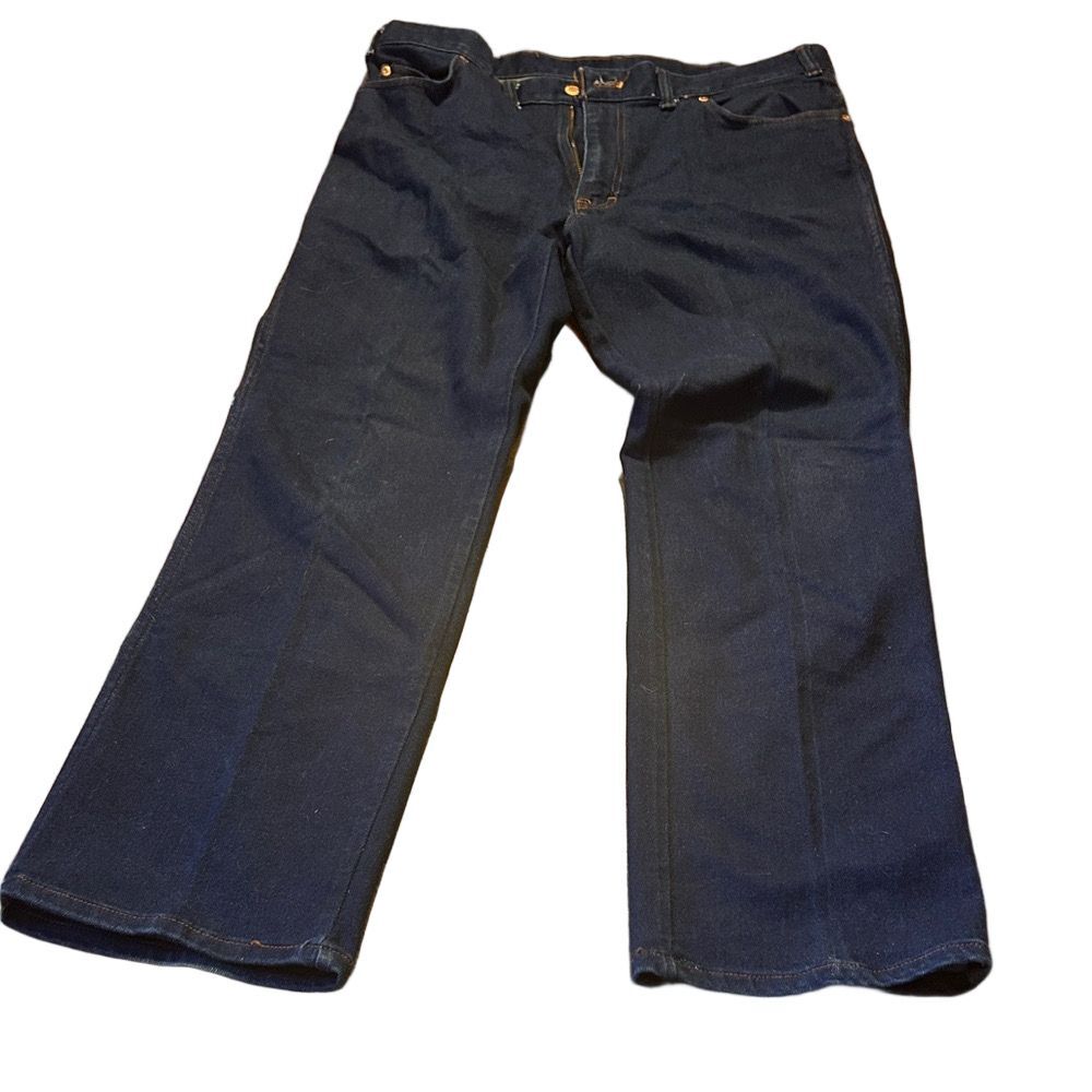 Men's Dark Long Haul Blue Jeans box 21
